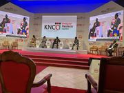 President William Ruto at the Kenya National Chamber of Commerce and Industry (KNCCI) Annual General Meeting in Nairobi