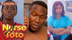 From left: Marya Okoth, YY Comedian & AnneStella Karimi  of 'A Nurse Toto' series