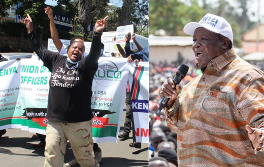 8 most active workers' unions in Kenya
