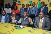 File image of Deputy President Rigathi Gachagua during a visit to the UDA party headquarters on June 26, 2023.