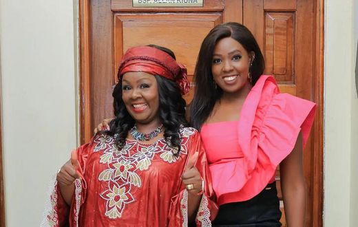 Rev Kathy Kiuna and her daughter Vanessa kiuna Kovac