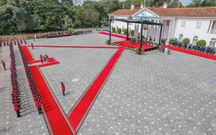 Photos from President William Ruto's meeting with President of Indonesia Joko Widodo, State House's terrace has received fresh revamp.