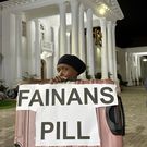 Actress Awinja at State House