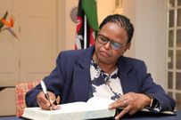 Chief Justice Martha Koome paid a special courtesy call on the British High Commission on September 15, 2022