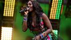 Tiwa Savage performs onstage at the Budweiser Made in America Festival. Credits: Zachary Mazur/FilmMagic