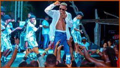 Alikiba performing at a concert