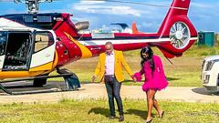 A photo of Jaguar shooting his 'Unthinkable' video