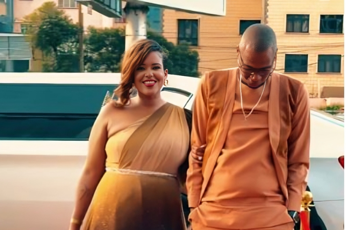 Kamene Goro and her husband, DJ Bonez