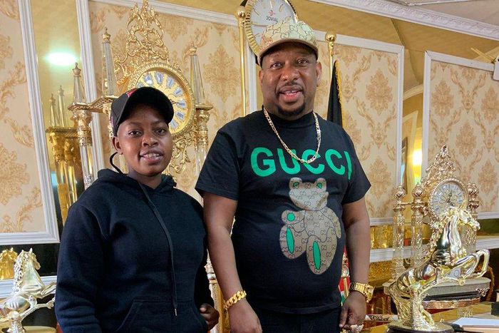 Mike Sonko and Spider Clan at his office