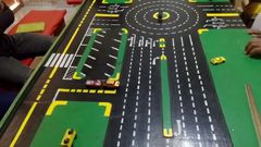 A driving school training model board