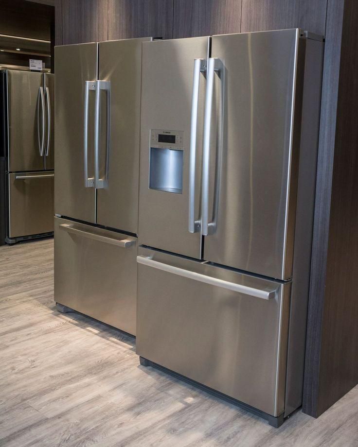 A modern fridge