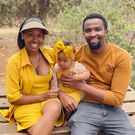 Grace Ekirapa, Pascal Tokodi and their daughter AJ