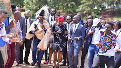 Charlene Ruto nicknamed Nyakoke - meaning honey during Kisii visit