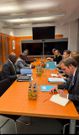 President William Ruto held talks with President of France Emmanuel Macron in Berlin Germany on November 21, 2023