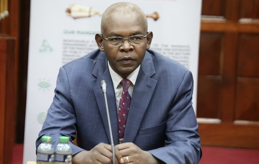 CBK Governor Kamau Thugge during a past media interview
