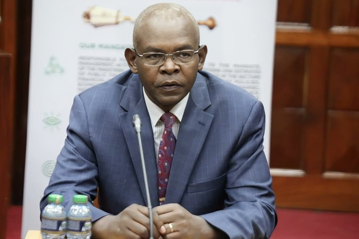 CBK Governor Kamau Thugge during a past media interview