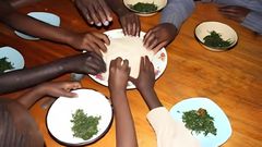 Ugali meal