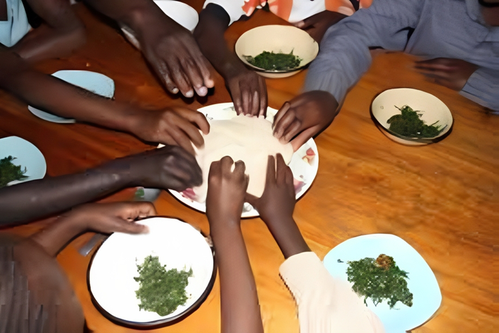 Ugali meal