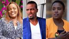 A collage photo of Purity Ngirici, Macdonald Mariga and Linda Ogutu