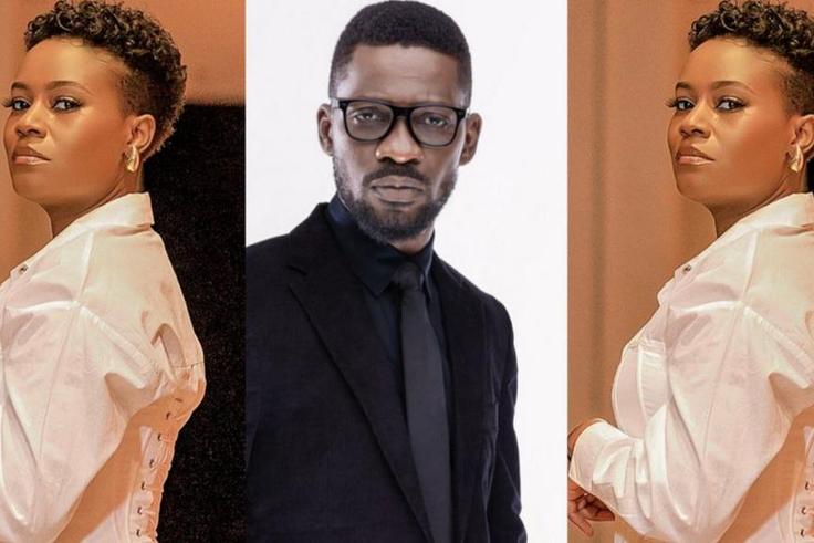 Juliana Kanyomozi and Bobi Wine
