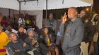 Mike wako, Sandra Dacha and other comedians who were present at Ochonjo's fundraising on Thursday 25