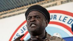 Haitian gang leader Jimmy Chérizier, alias 'Barbecue'
