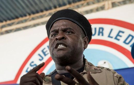 Haitian gang leader Jimmy Chérizier, alias 'Barbecue'