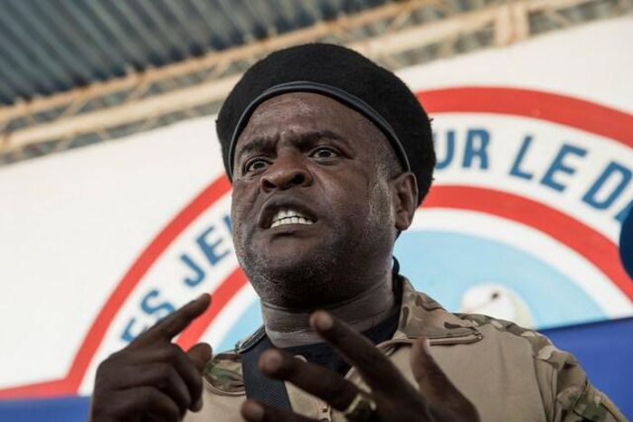 Haitian gang leader Jimmy Chérizier, alias 'Barbecue'