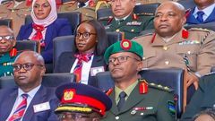 June Ruto at the National Defence College.