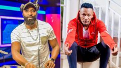 A collage of DJ Sadic and DJ Mo