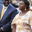 Rigathi Gachagua with his wife Dorcas