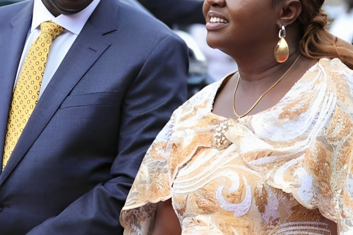 Rigathi Gachagua with his wife Dorcas