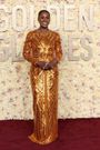 Issa Rae attends the 81st Annual Golden Globe Awards at The Beverly Hilton on January 07, 2024 in Beverly Hills, California. (Photo by Kevin Mazur/Getty Images)