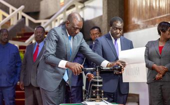 President William Ruto signs into law the Independent Electoral Boundaries Commission Bill 2024 in to law