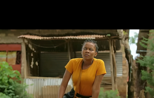 Sultana series actor Mwanaasha Johari 'Sultana' on set