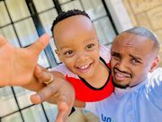 Kabi WaJesus and his son Taji