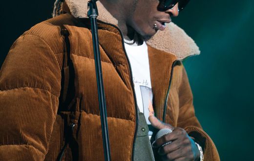 Young Thug during a past performance [Image: Frank Schwichtenberg]