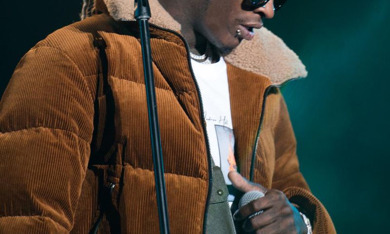 Young Thug during a past performance [Image: Frank Schwichtenberg]