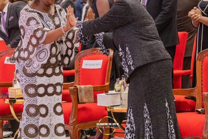 1st Lady Rachel Ruto & Rev Kathy Kiuna at Faith Evangelistic Ministries Church in Karen