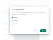 A step-by-step guide on how to quietly leave a WhatsApp group