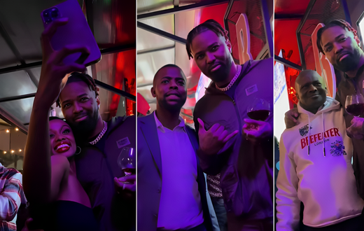 Konshens parties with Kenyans at Bar Next Door in Nairobi
