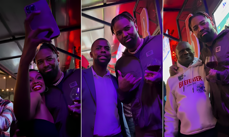Konshens parties with Kenyans at Bar Next Door in Nairobi