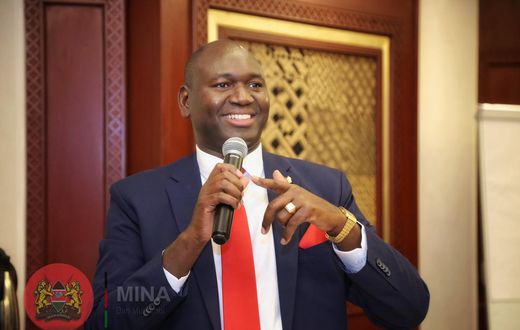 Immigration and Citizen Services Principal Secretary Julius Bitok