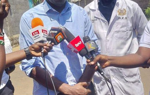 Chief Government pathologist Dr Johansen Oduor