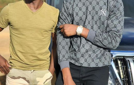 Content creators Stanley Omondi and Crazy Kennar