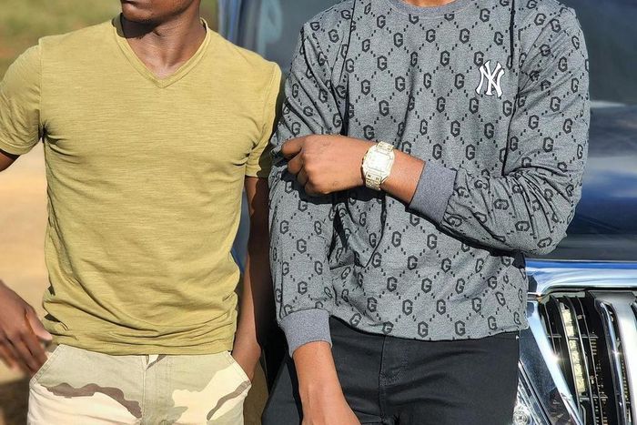 Content creators Stanley Omondi and Crazy Kennar