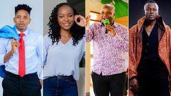 Eric Omondi, Judy Nyawira, Jalang'o and Arrow Bwoy