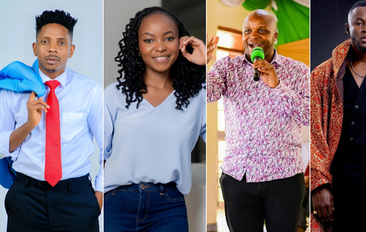Eric Omondi, Judy Nyawira, Jalang'o and Arrow Bwoy