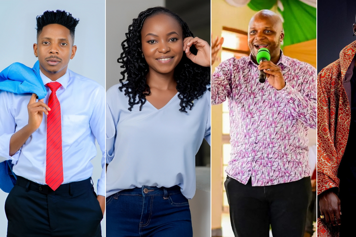 Eric Omondi, Judy Nyawira, Jalang'o and Arrow Bwoy