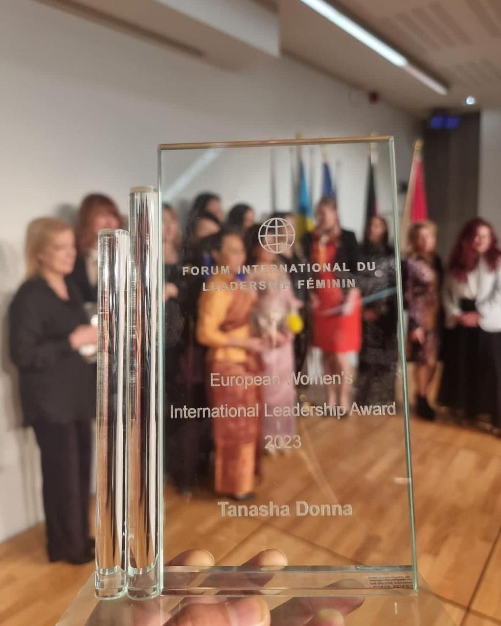 Singer Tanasha Donna recognized by European Parliament